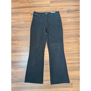 NYDJ Not Your Daughters Jeans Black Studded Boot Cut Jeans Size 10 Minimalist